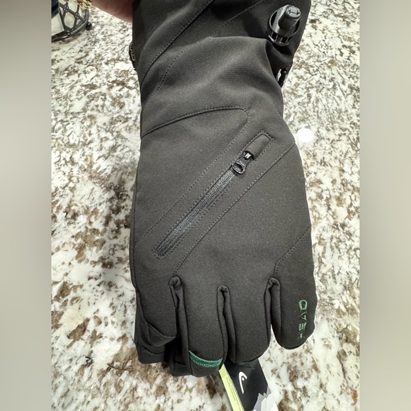 Head Black and Green Men's Gloves - Picture 2 of 8